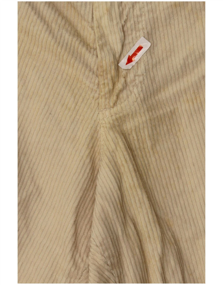 Pantaloni da uomo in velluto a coste vestibilità regolare Dockers W34 L29 Beige
