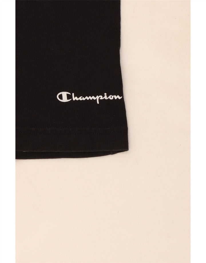 Pantaloncini sportivi Champion da uomo grandi neri