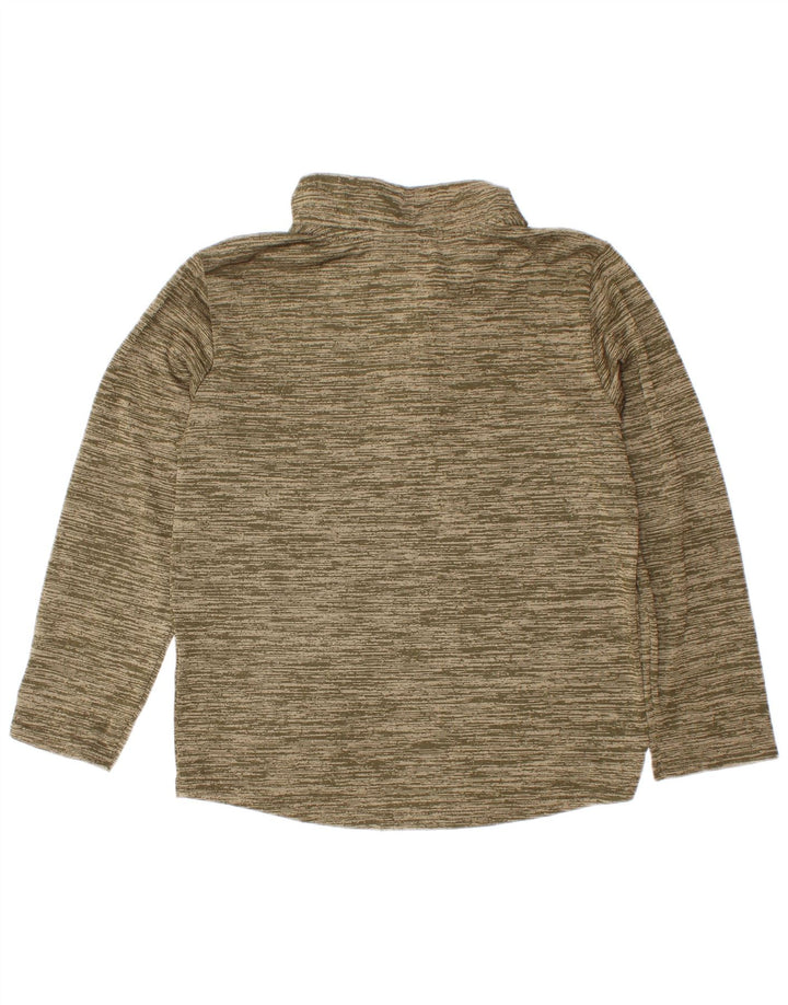 Top della tuta pullover Nike da ragazzo Dri Fit 5-6 anni medio kaki chiazzato
