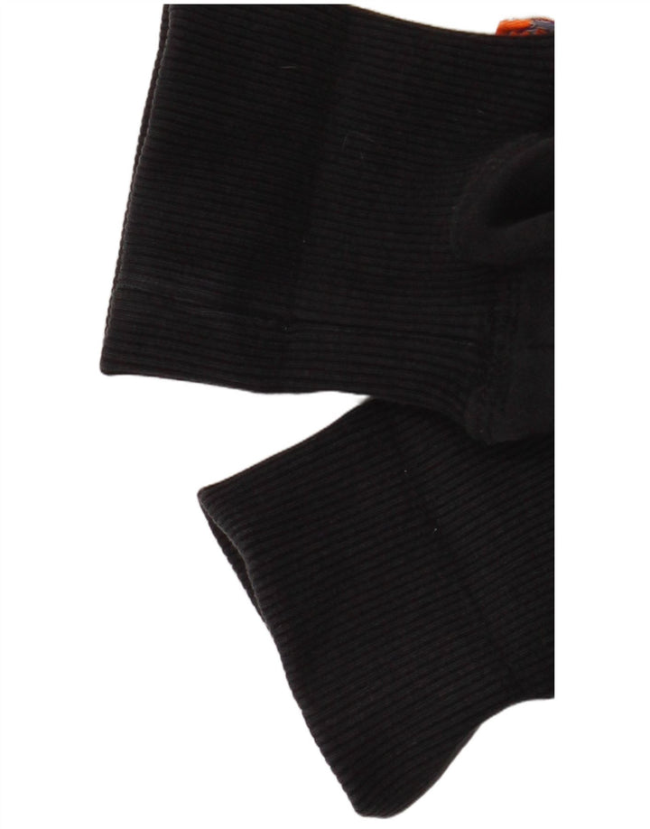 Felpa grafica da uomo Superdry Maglione cotone nero medio