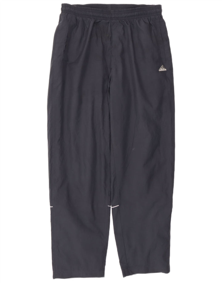 Pantaloni da tuta da donna Adidas UK 14 Large Blu Navy Poliestere