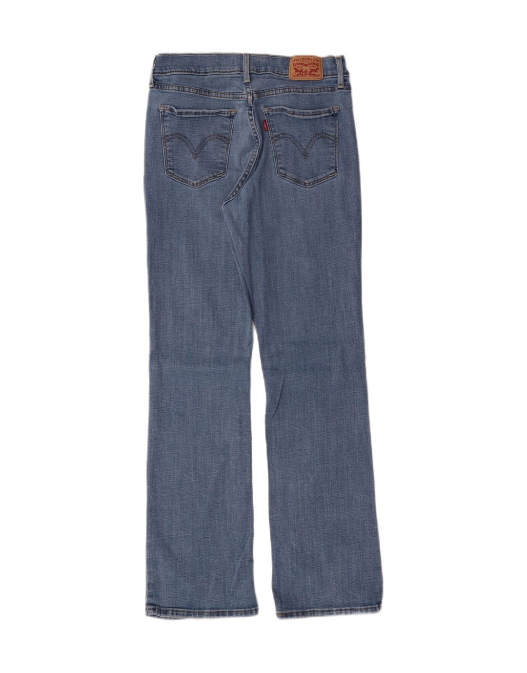 Jeans Levi's da donna con grafica bootcut US 8 medio W29 L32 blu classico