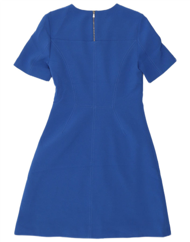 Abito a trapezio da donna Whistle UK 10 piccolo poliestere blu