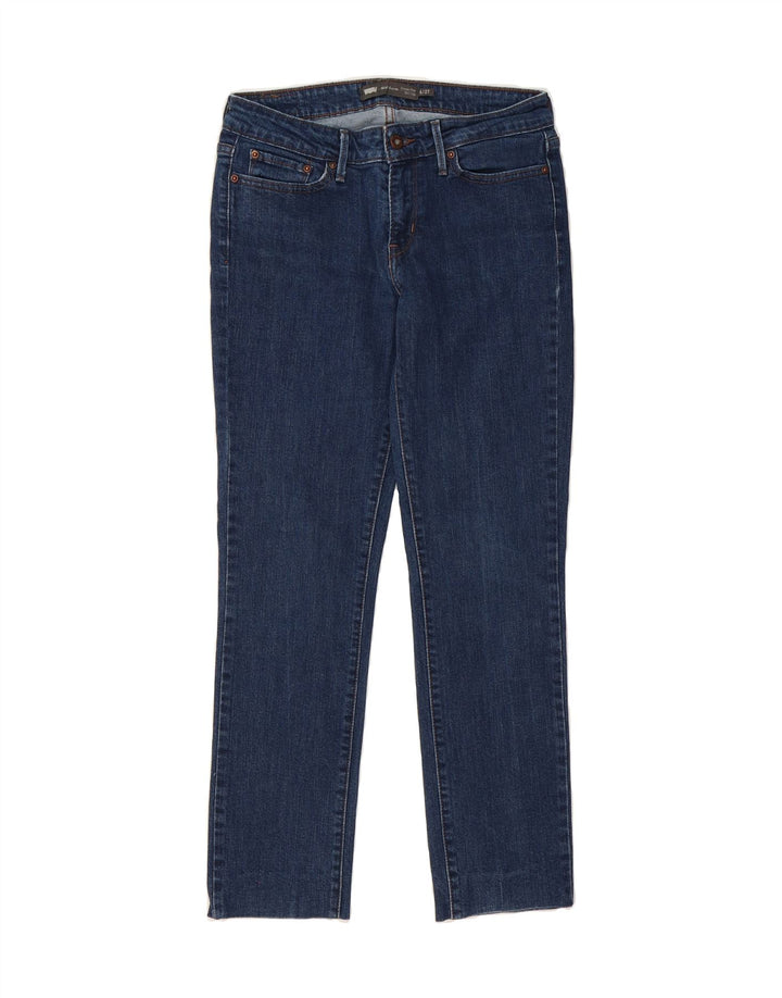 LEVI'S Womens Slightly Curvy Slim Jeans US 4 Small W27 L27 Blue Vintage Levi's and Second-Hand Levi's from Messina Hembry 