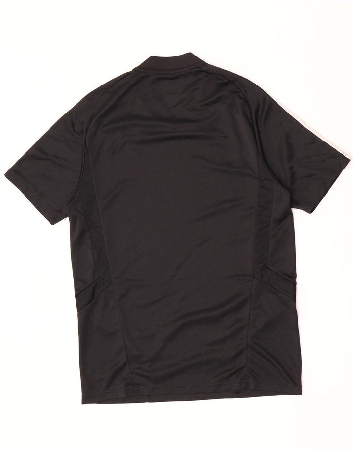 T-shirt Adidas Climacool da uomo piccola piccola in poliestere nero