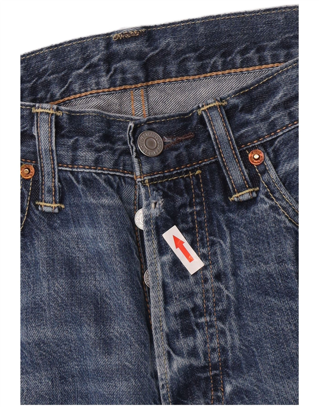 Levi's Uomo 501 Jeans dritti W31 L34 Blu