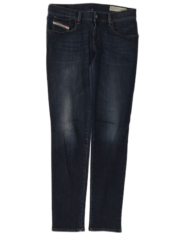 Jeans skinny slim fit a vita bassa Getlegg da donna Diesel W29 L32 Blu navy