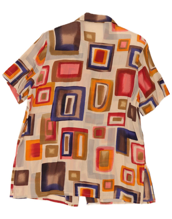 Camicia Donna Mirella Matteini IT 46 Large Multicolore Geometrica