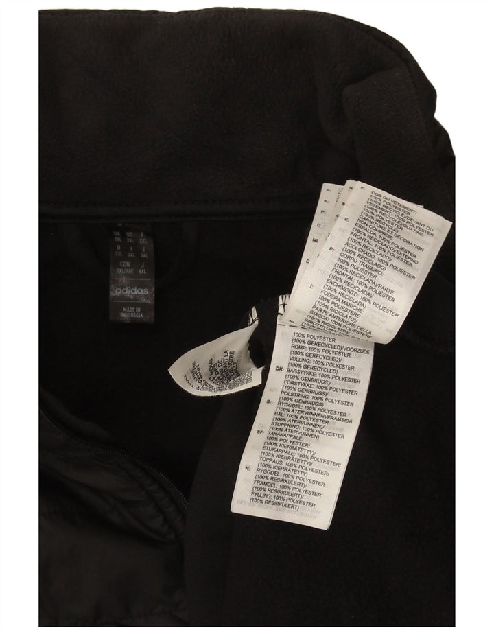 Giacca da ginnastica da uomo Adidas Aeroready Pullover 2XL poliestere nero