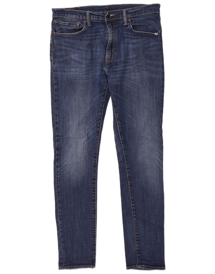 Jeans Levi's Uomo 512 Slim W36 L34 Cotone Blu