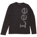 LEE Mens Graphic Top Long Sleeve Large Black