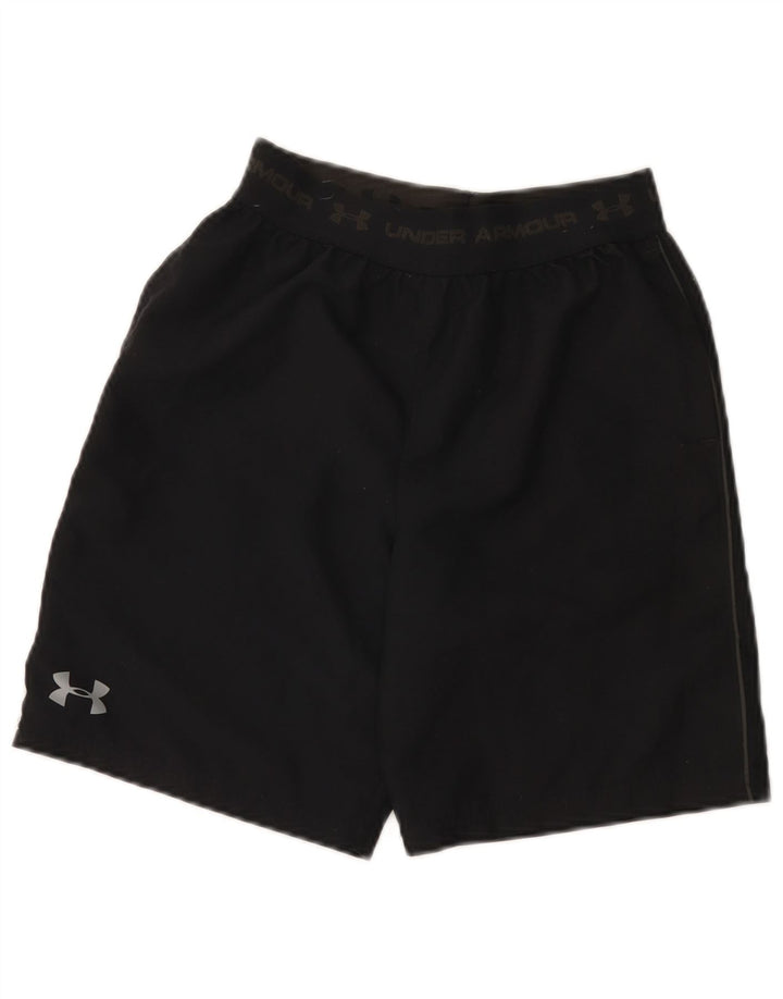Pantaloncini sportivi da ragazzo Under Armour 11-12 anni Large neri