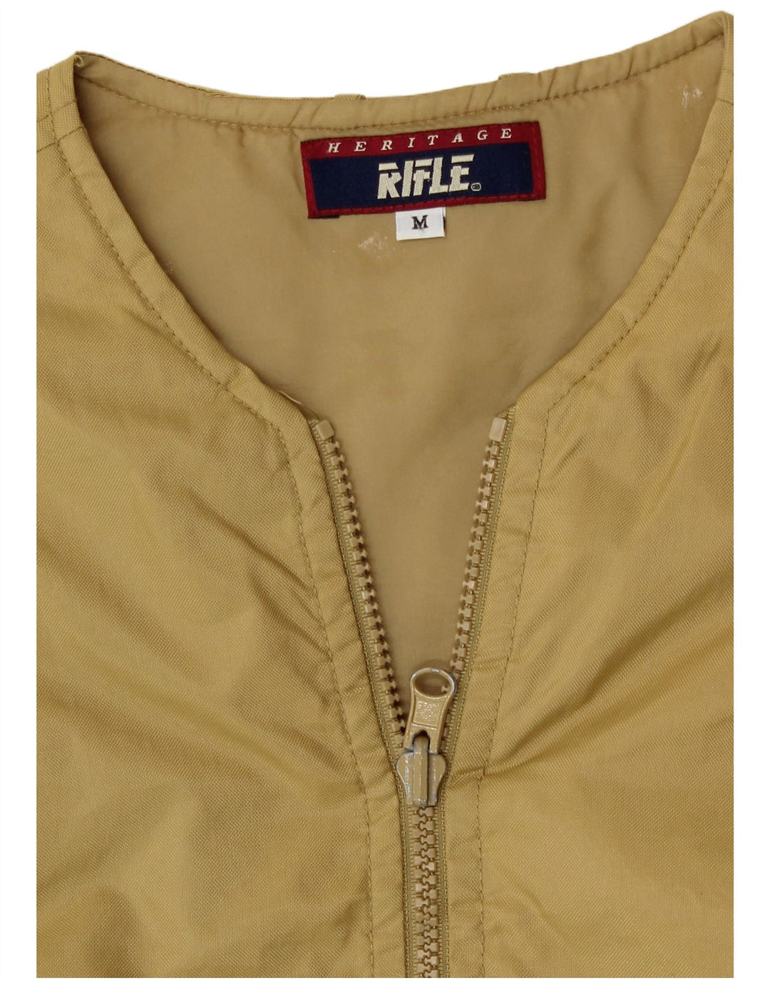 Gilet da uomo Rifle Heritage Utility UK 38 Beige medio Poliammide
