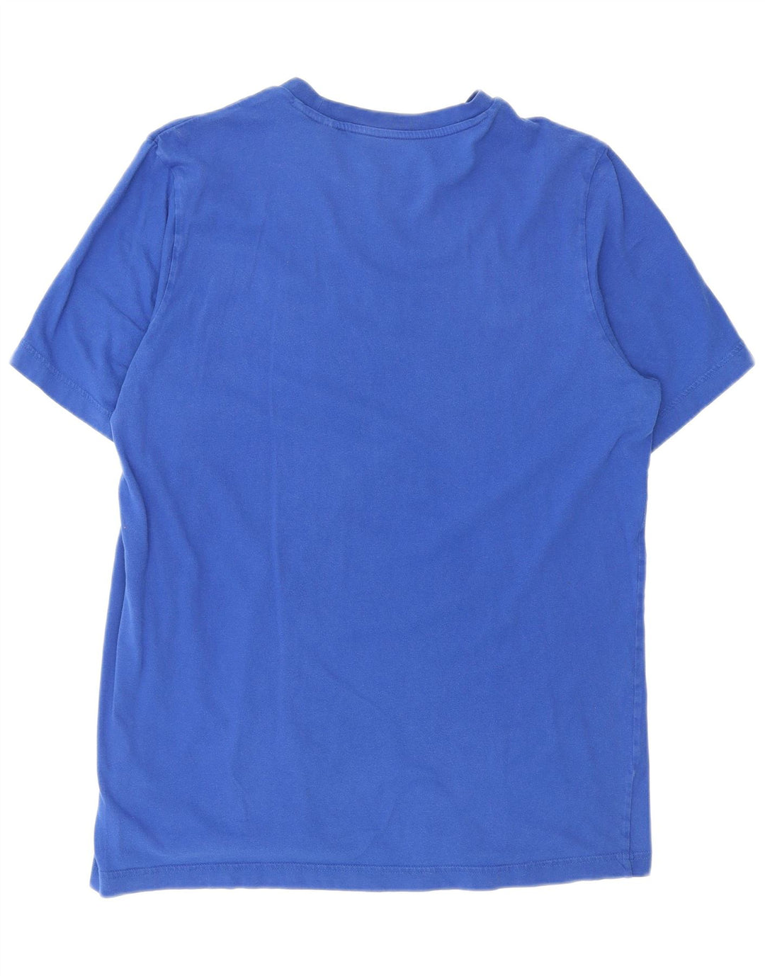 T-shirt grafica da uomo ADIDAS Top in cotone blu medio