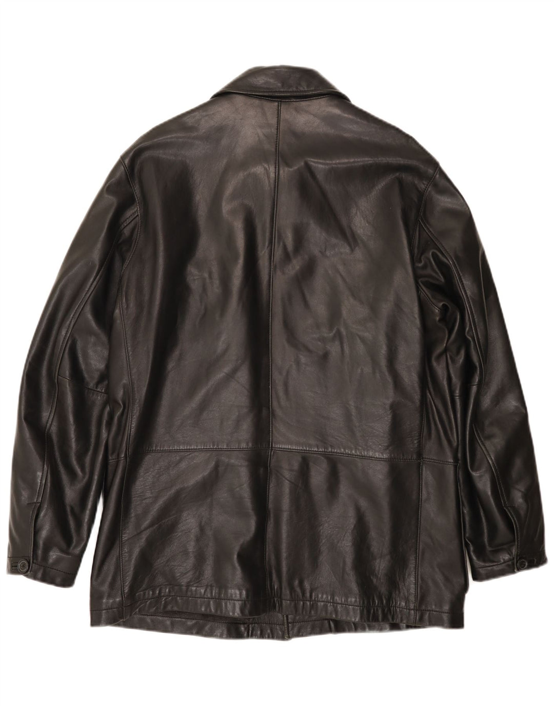 Giacca in pelle da uomo Herrenhaus di Anson UK 38 Pelle nera media