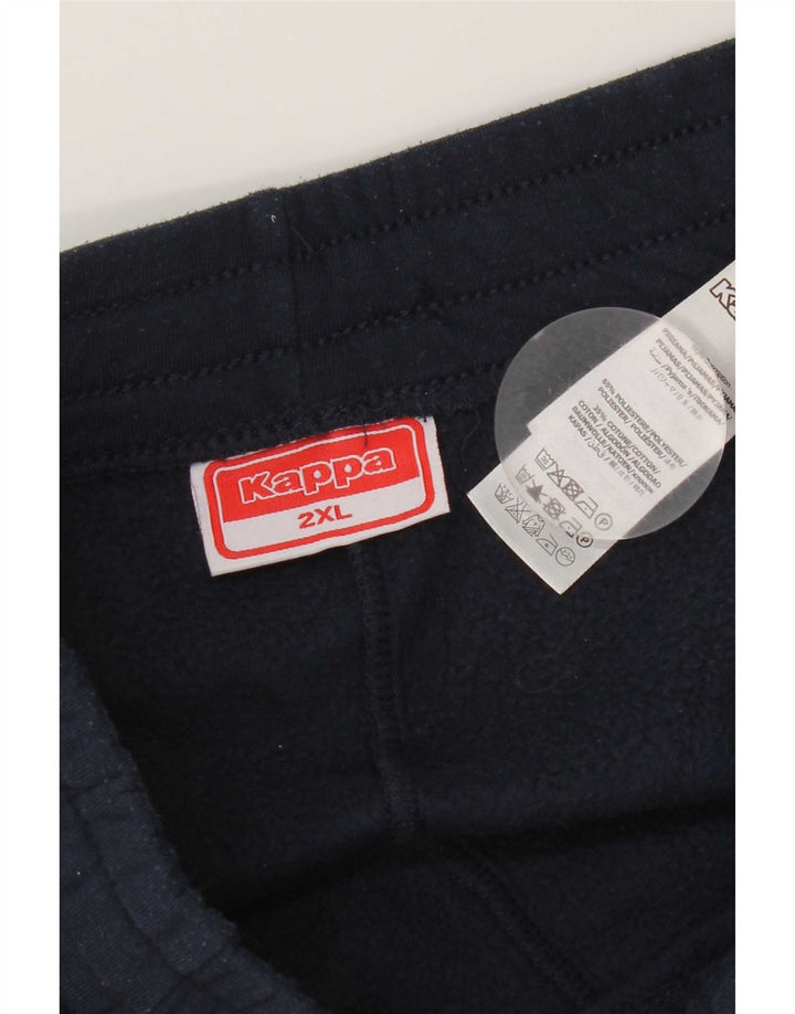 Pantaloni da tuta da uomo Kappa Joggers 2XL Poliestere blu navy