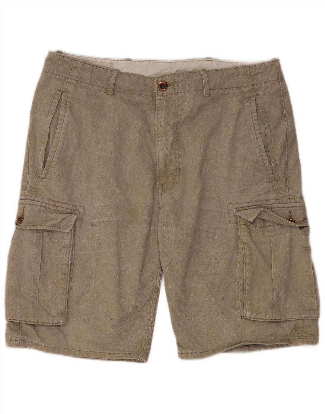 Pantaloncini cargo da uomo Levi's W34 Large in cotone grigio