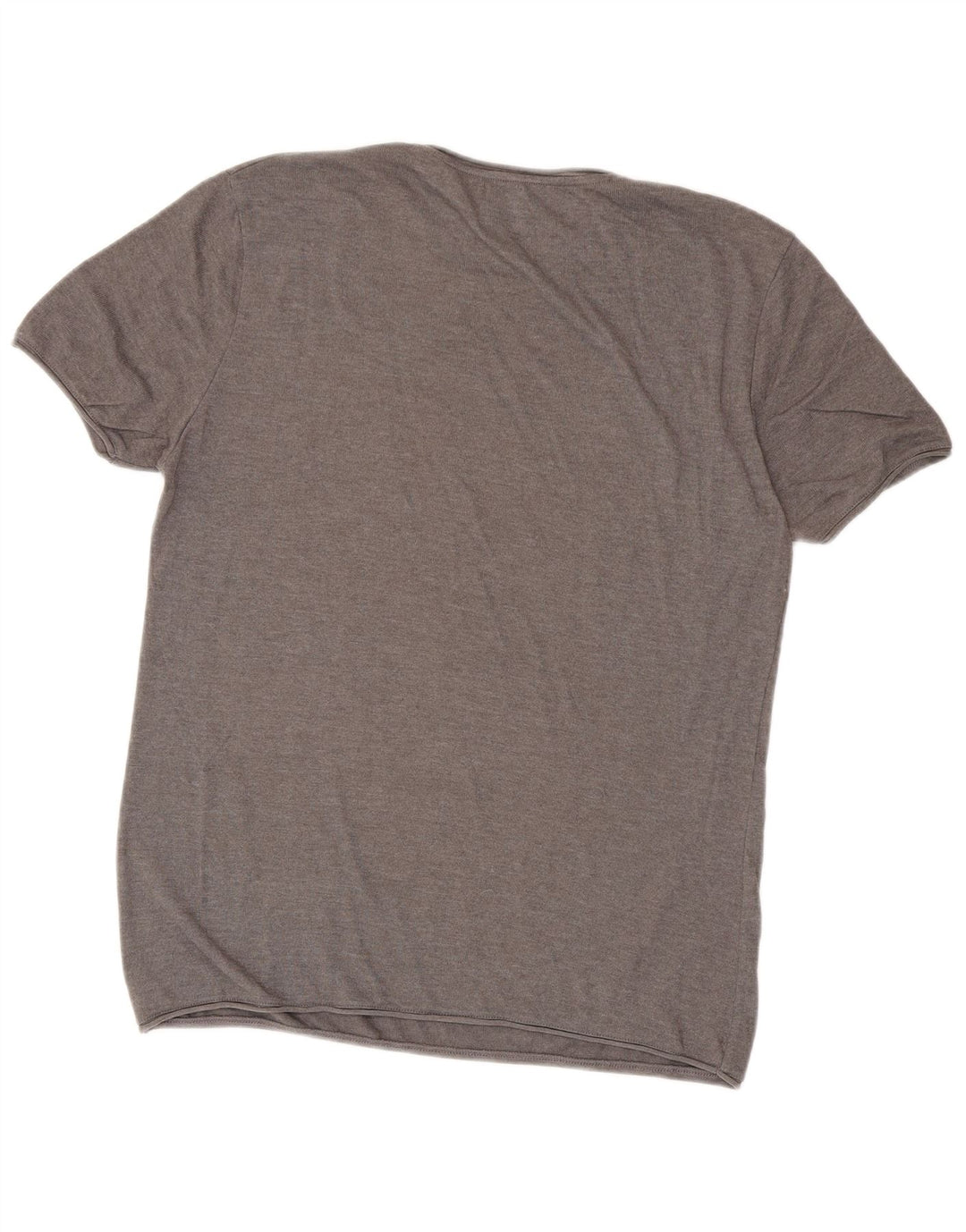 T-shirt Zara da uomo grande grigia