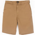 Pantaloncini chino da uomo DC W36 grandi in cotone beige