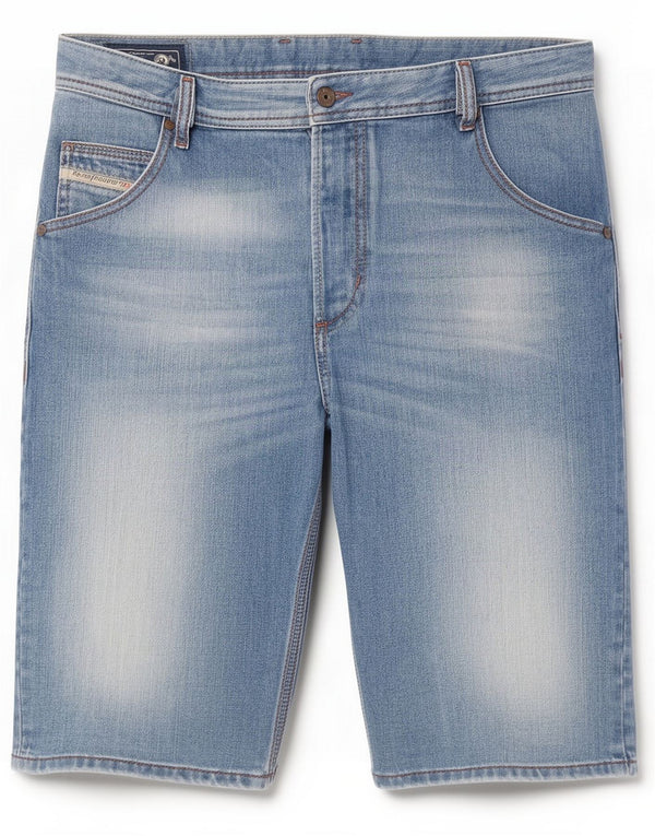 Diesel Pantaloncini di jeans da uomo medi W33 Blu Cotone