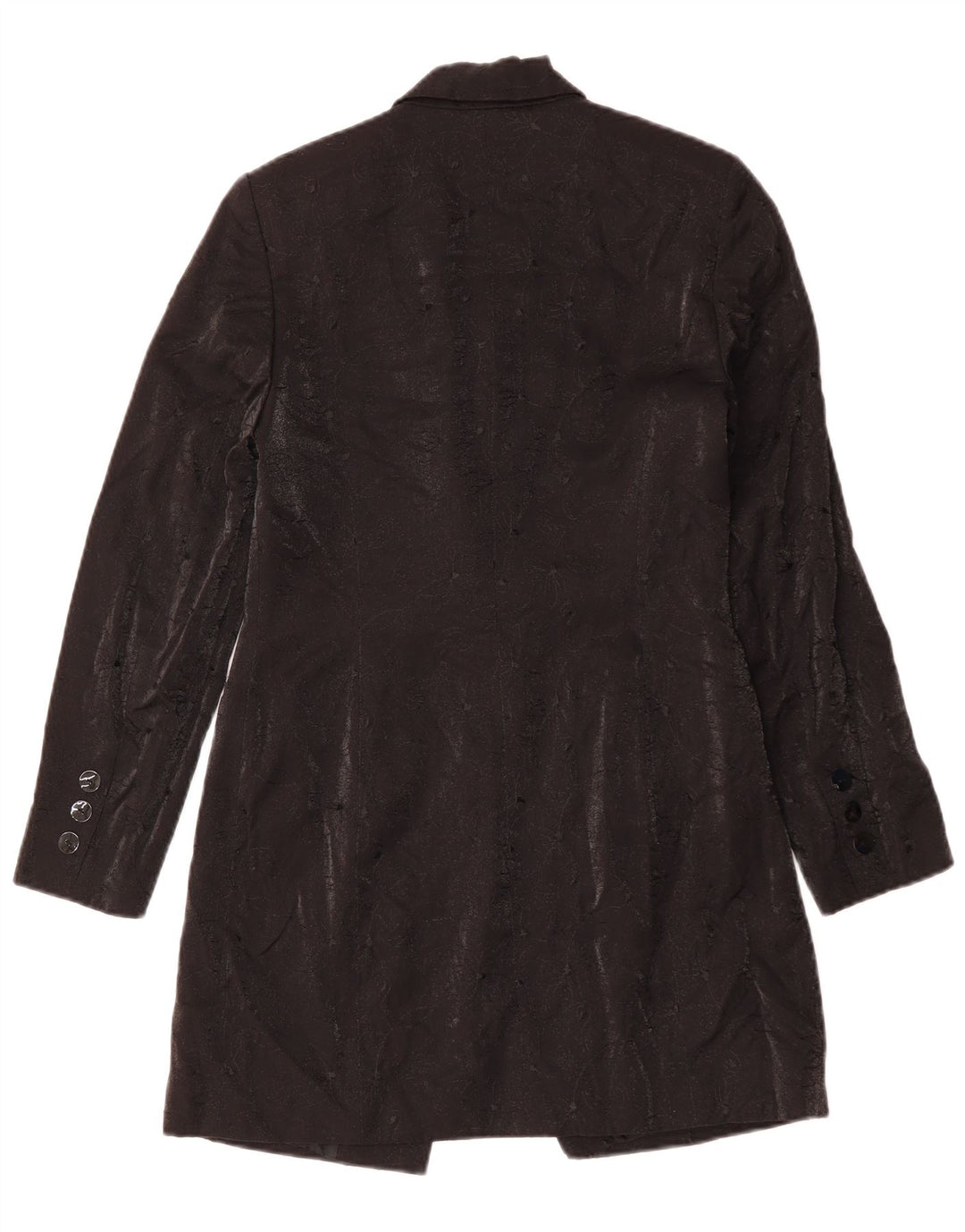 Soprabito da donna RICHARDS UK 10 piccolo in viscosa floreale nera