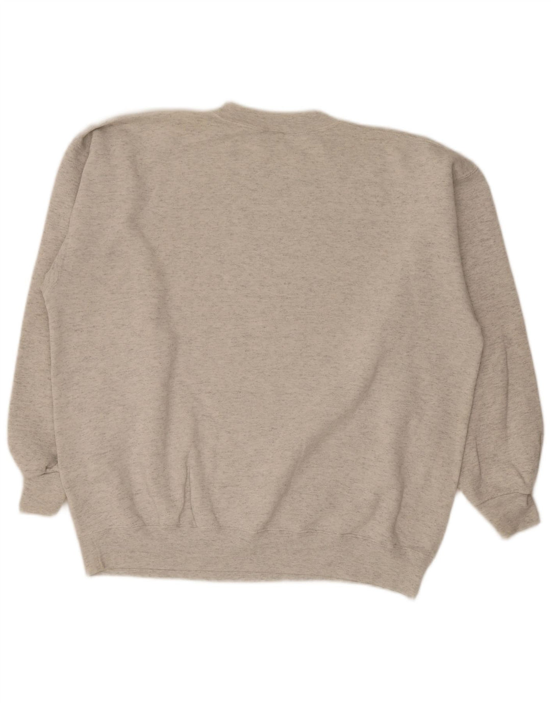 Felpa grafica da uomo vintage maglione XL cotone grigio