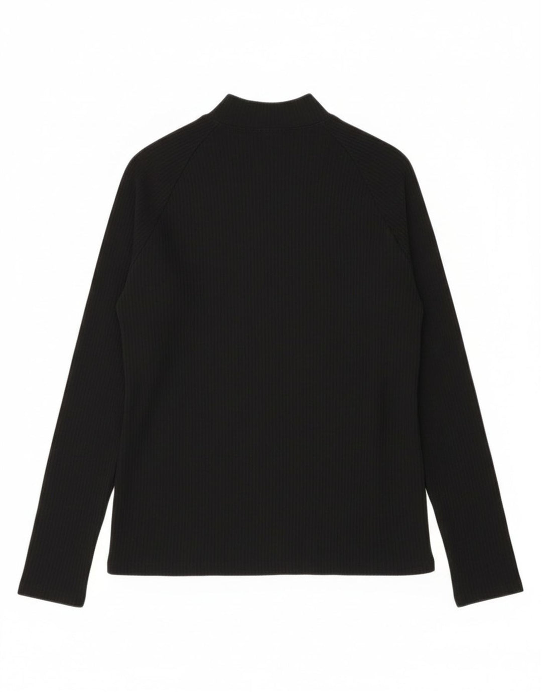 Maglia attillata da donna Jordan a maniche lunghe UK 16 grande poliestere nero