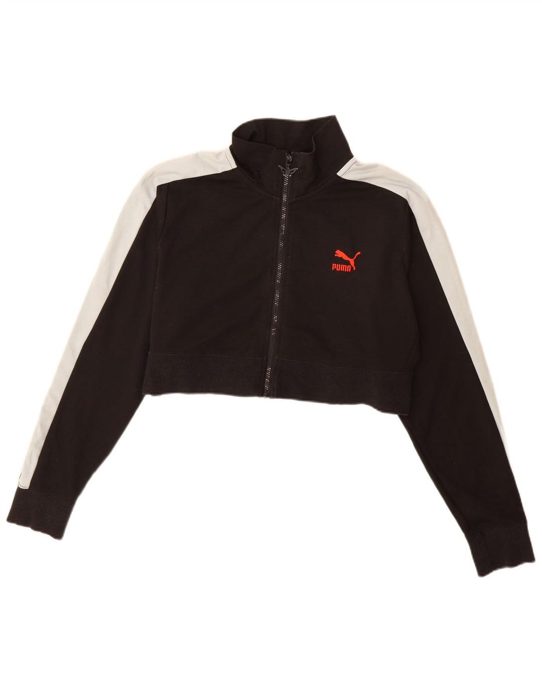Giacca corta da tuta da donna Puma UK 20 2XL Poliestere color block nero