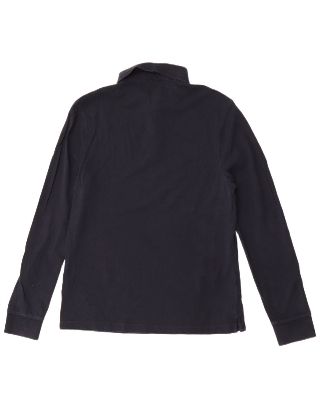 Polo Marks & Spencer da uomo a maniche lunghe vestibilità regolare blu navy medio