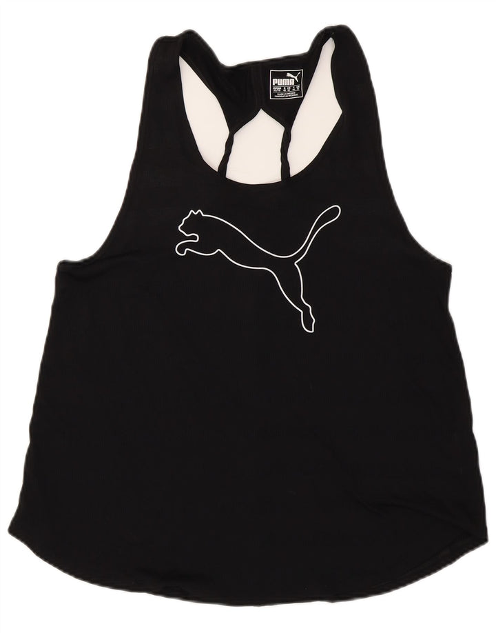 Canotta grafica da donna PUMA UK 16 grande poliestere nero