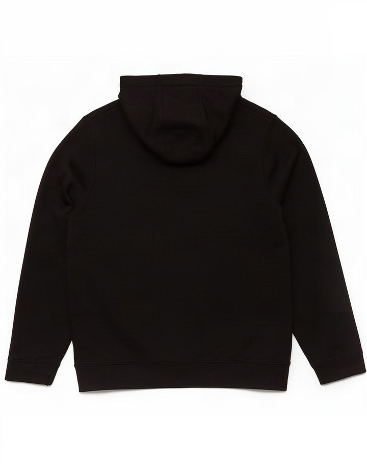 Felpa con cappuccio grafica da uomo Under Armour, poliestere nero medio
