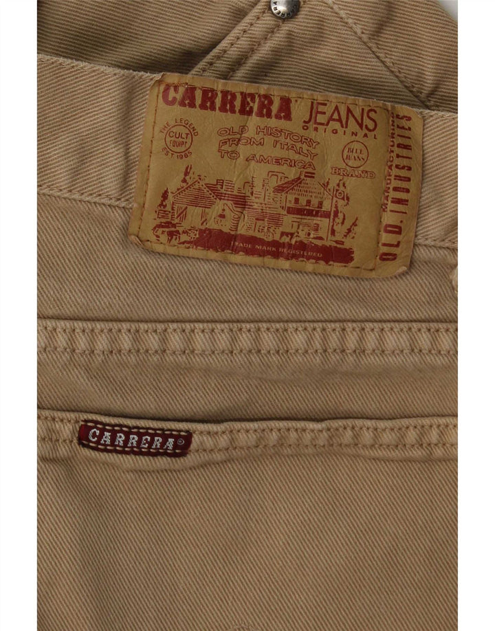 Jeans dritti corti da uomo Carrera W32 L26 Beige