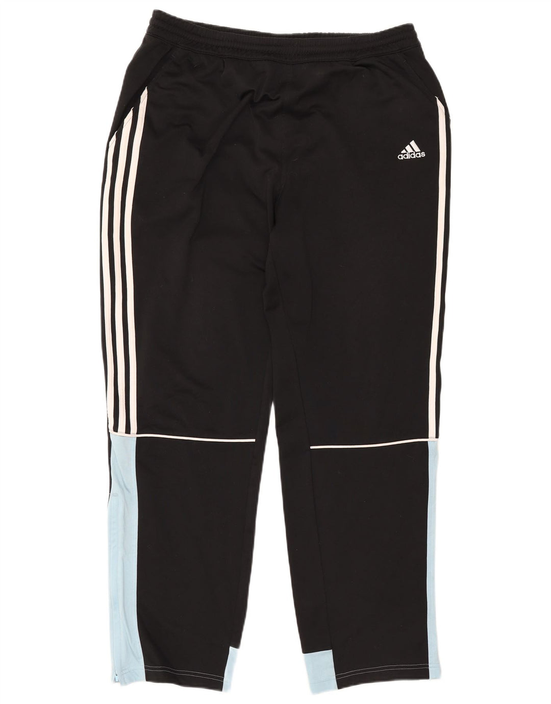 Pantaloni da tuta da uomo ADIDAS UK 42/44 Large Nero Poliestere