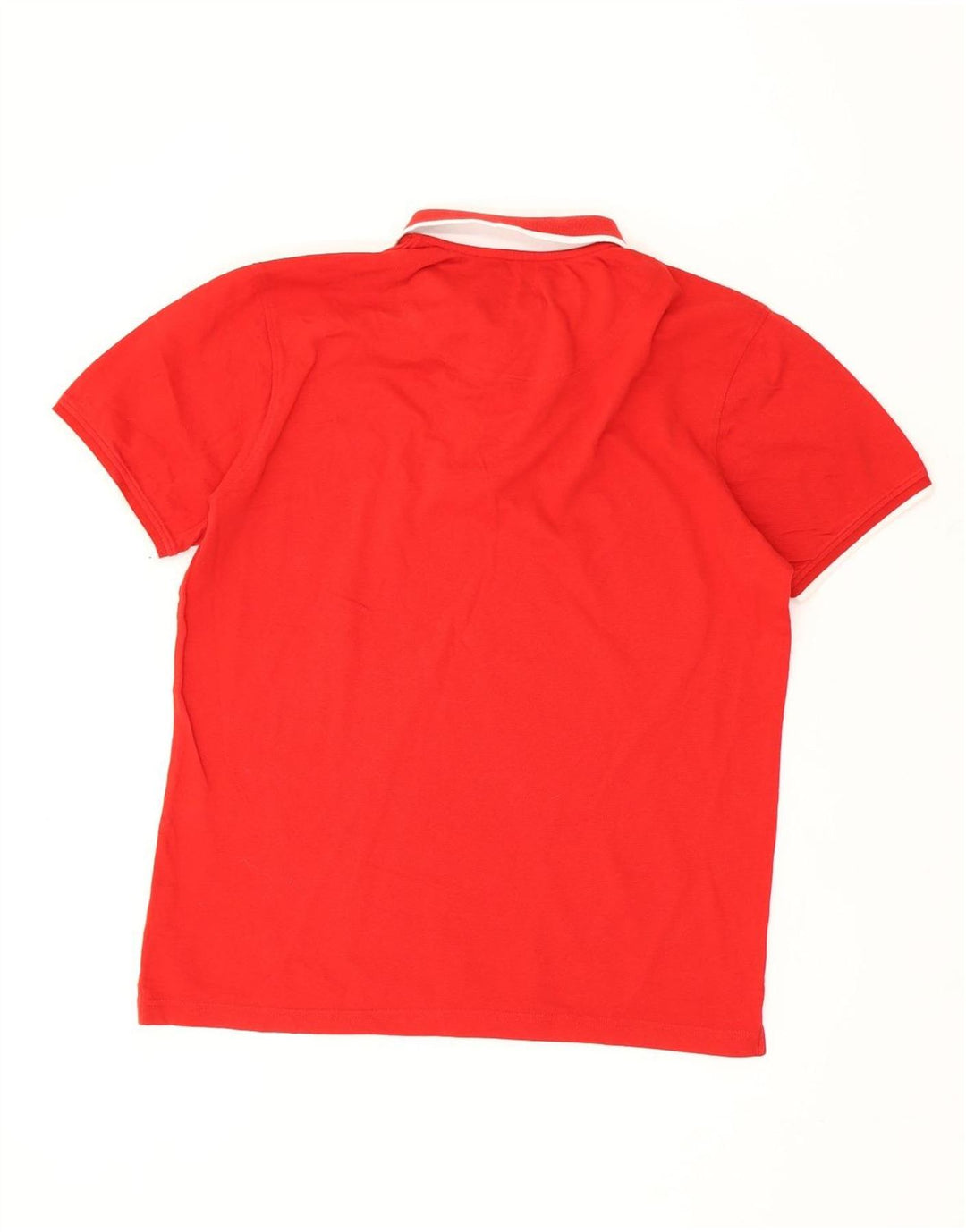 Polo da uomo vestibilità regolare HARMONT & BLAINE grande in cotone rosso