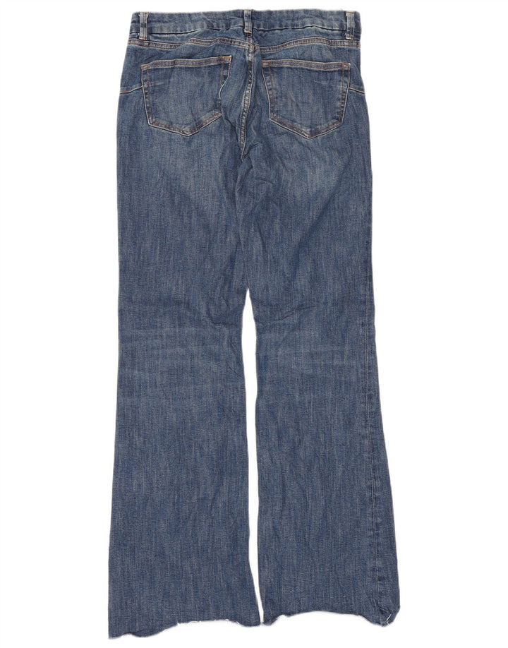 Jeans svasati da donna Zara EU 38 Small W28 L33 cotone blu