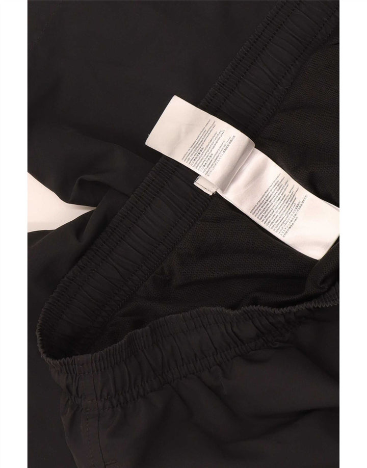 Pantaloncini da bagno grafici da uomo Calvin Klein piccoli in poliestere nero