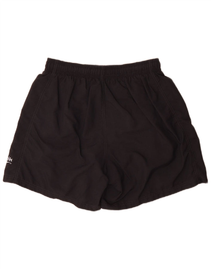 Pantaloncini sportivi regolari da uomo Reebok Large neri sportivi