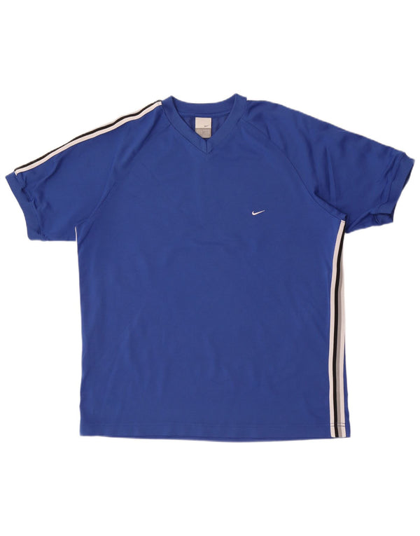 T-shirt da uomo Nike Top UK 45/47 XL cotone blu