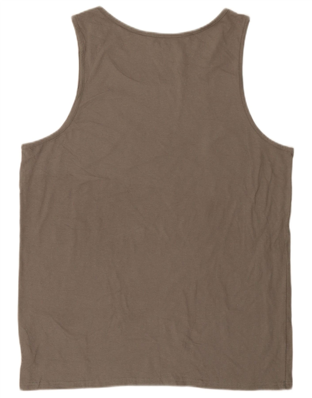 Canotta grafica da uomo Oakley grande in cotone grigio