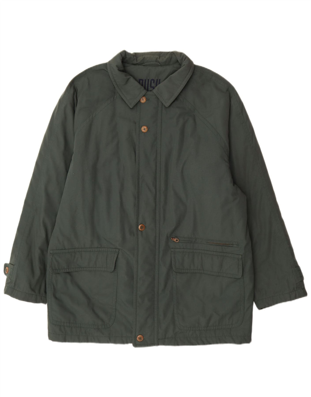 Giacca utility da uomo Bush UK 46 3XL Poliestere verde