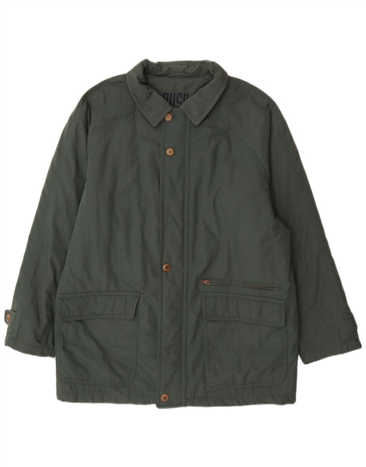 Giacca utility da uomo Bush UK 46 3XL Poliestere verde