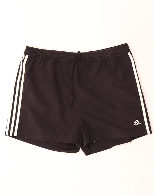 Pantaloncini sportivi da uomo Adidas XL in cotone nero