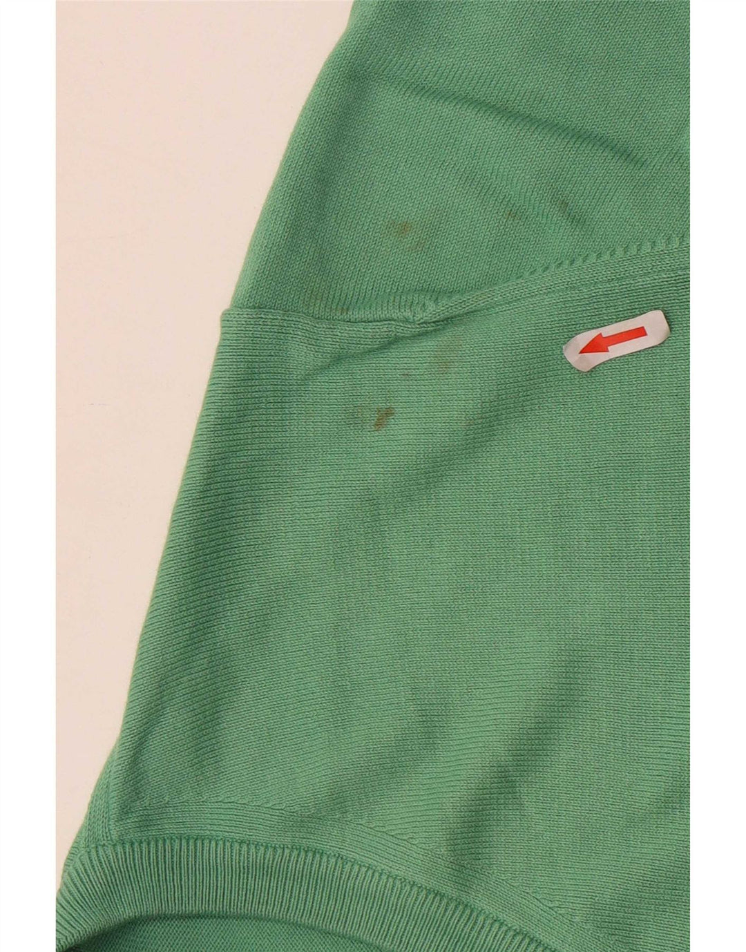 Gant Maglione da uomo con scollo a V, grande cotone verde