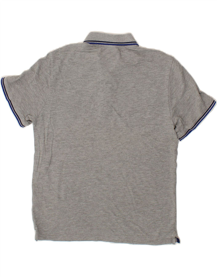 CHAMPION Mens Polo Shirt Large Grey Cotton Vintage Champion and Second-Hand Champion from Messina Hembry 