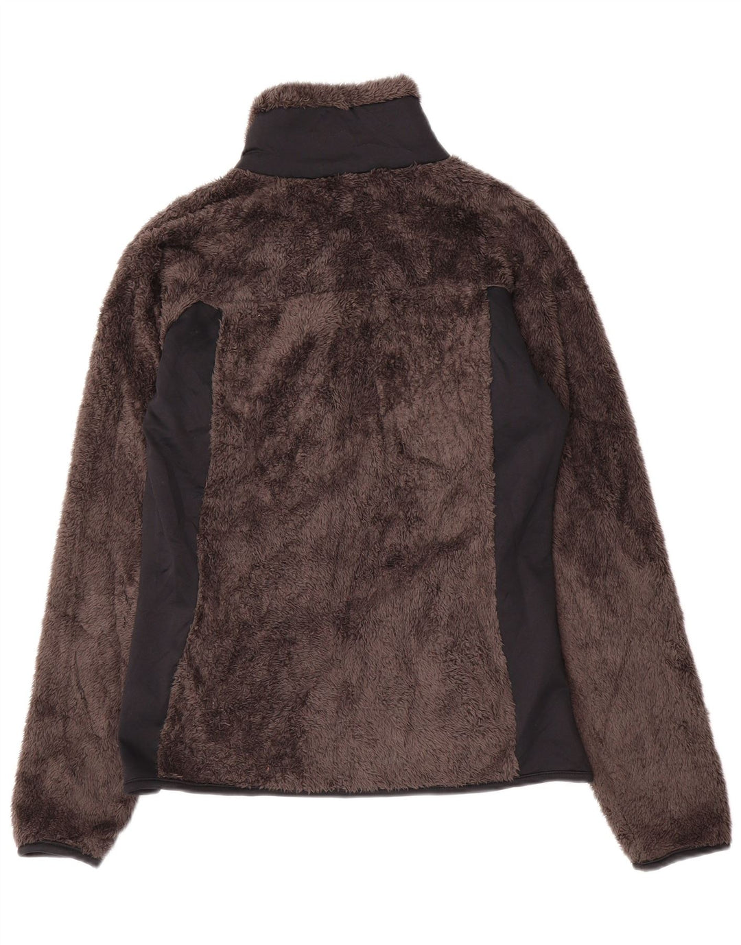 Giacca in pile da donna Columbia UK 14 Poliestere color block grigio medio