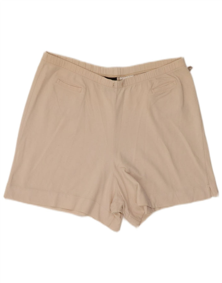 Pantaloncini sportivi Nike da donna US 12/14 Large Beige Cotton