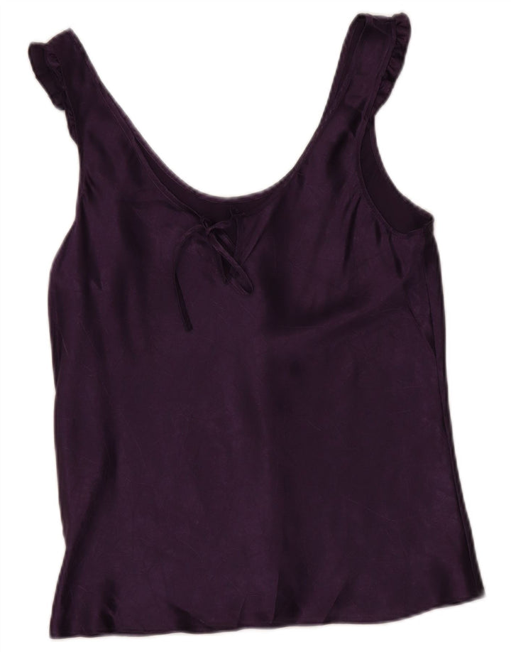 Canotta da donna Marks & Spencer UK 14 Poliestere viola medio