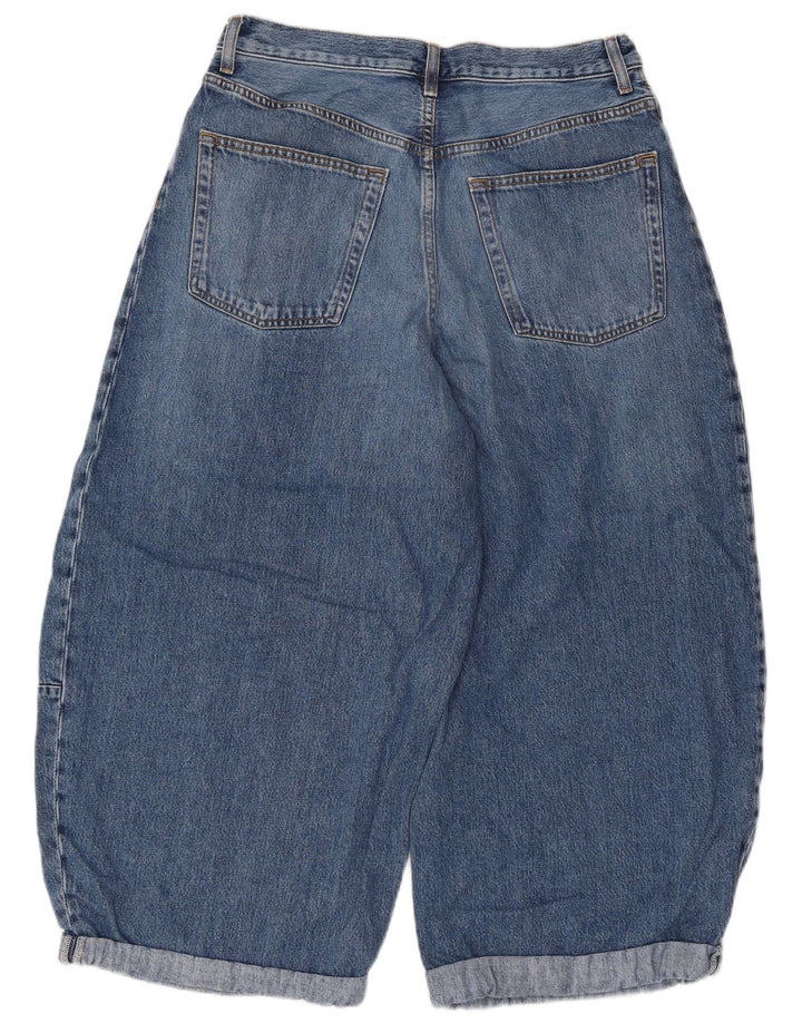 Jeans Cos da donna Harem Capri EU 38 medio W30 L21 cotone blu