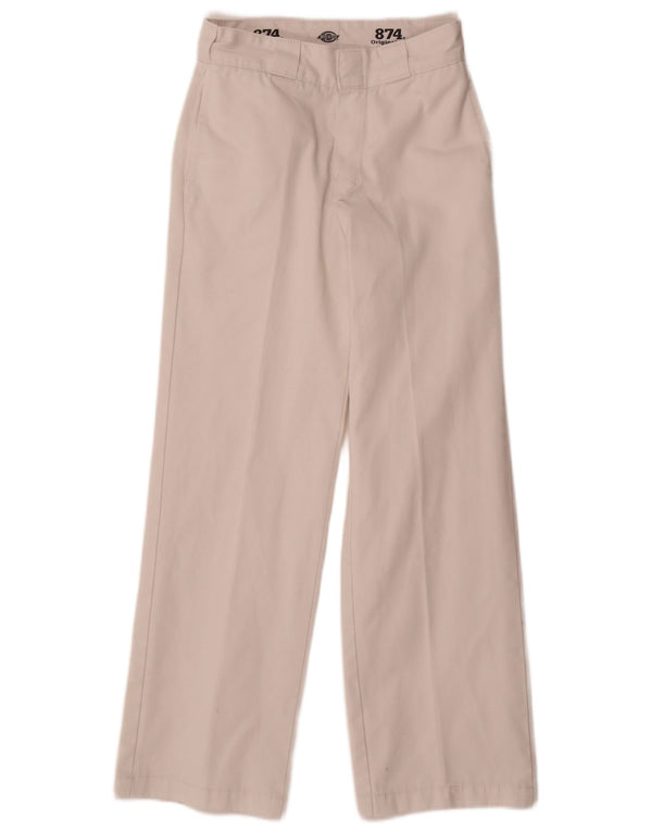 Dickies Pantaloni chino dritti da donna 874 Original Fit W28 L30 bianchi