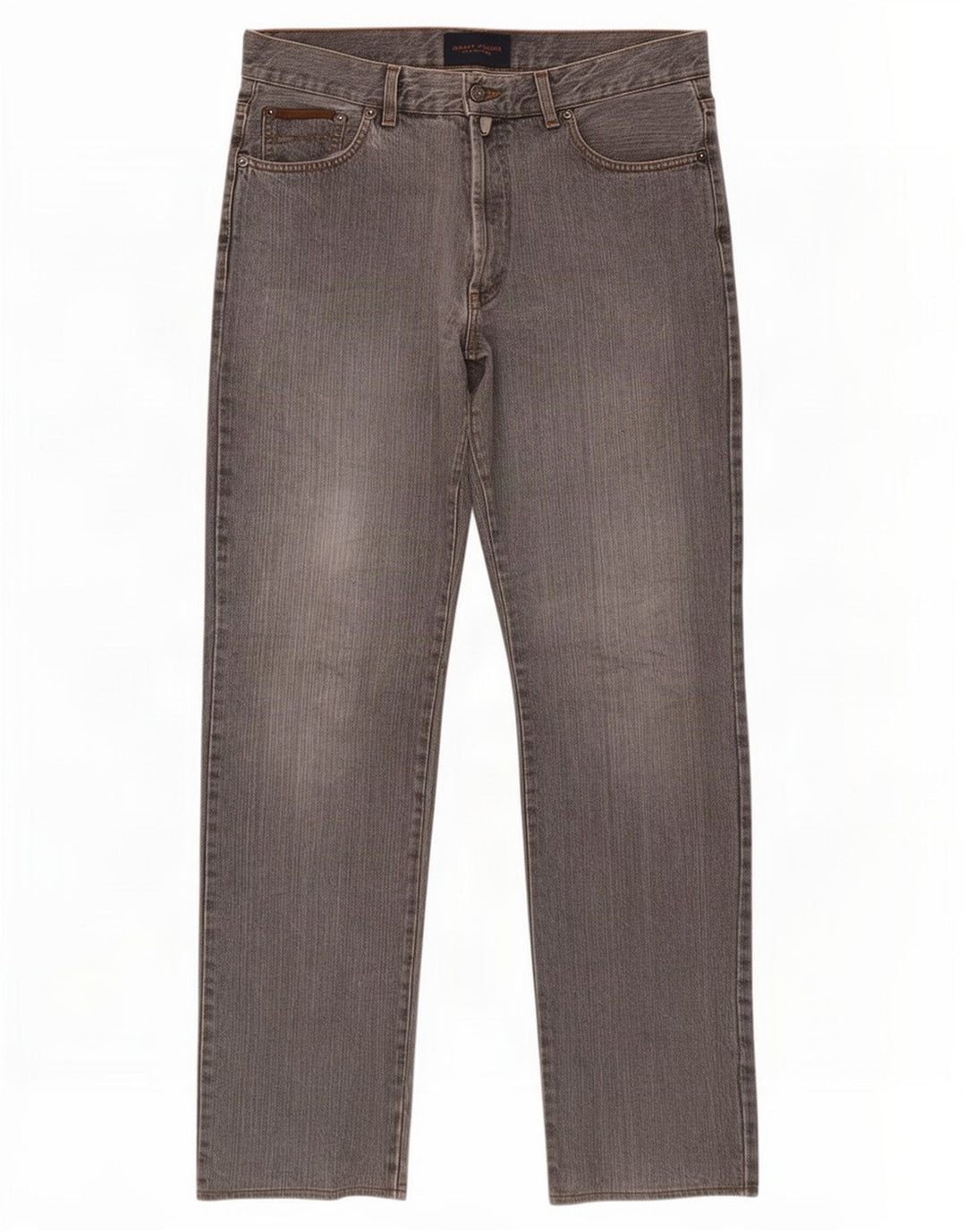 Jeans dritti da uomo Gant W32 L36 cotone grigio